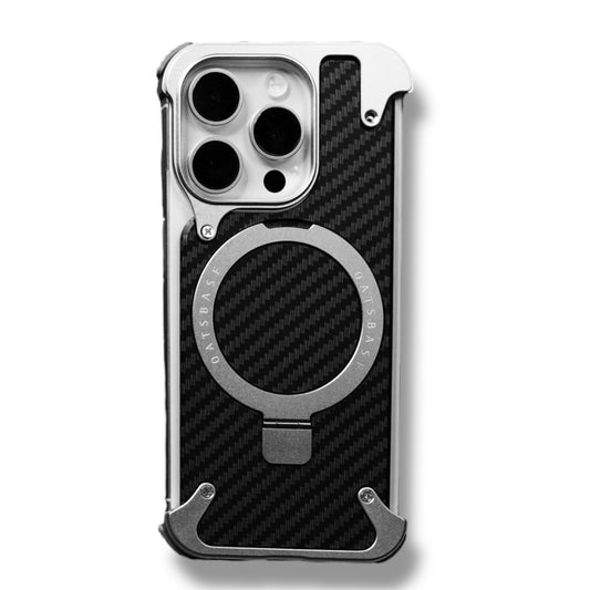 Epic Case- Rimless Premium Metal & Aluminum Case with Magnetic Stand